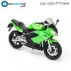  Mô hình xe mô tô Kawasaki Ninja 650R 2009 Green 1:10 Welly -62803 