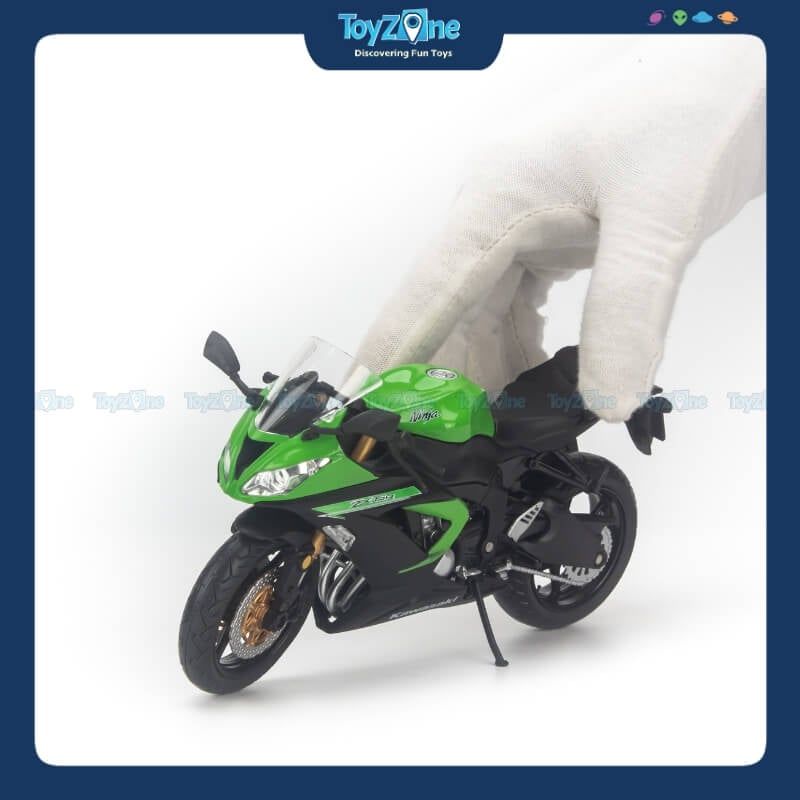 Mô hình mô tô Kawasaki ZX-6R 1:12 DG