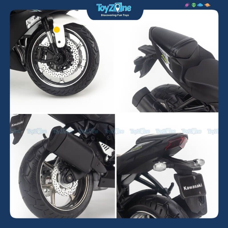 Mô hình mô tô Kawasaki ZX-6R 1:12 DG