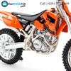  Mô hình xe mô tô KTM 450 SX Racing Orange 1:18 Welly- 12814 