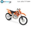  Mô hình xe mô tô KTM 450 SX Racing Orange 1:18 Welly- 12814 