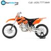 Mô hình xe mô tô KTM 450 SX Racing Orange 1:18 Welly- 12814