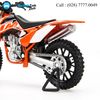  Mô hình xe mô tô KTM 450 SX-F Orange 1:18 Welly- 12821 