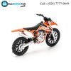  Mô hình xe mô tô KTM 450 SX-F Orange 1:18 Welly- 12821 