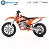 Mô hình xe mô tô KTM 450 SX-F Orange 1:18 Welly- 12821