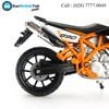  Mô hình xe mô tô KTM 990 Supermoto R Matte Black 1:18 Bburago- 18-51050 