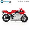  Mô hình xe mô tô MV Agusta F4S Red 1:18 Welly- 12153 