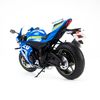 Mô hình xe moto Suzuki GSX-R 1000R Blue 1:12 Dealer (9)