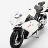  Mô hình xe mô tô Ducati 848 1:18 Maisto Matte White 