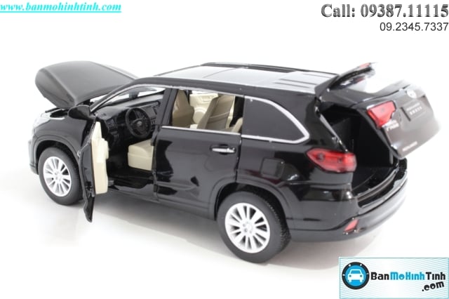 MO-HINH-O-TO-TOYOTA-HIGHLANDER-BLACK-1-32-DEALER