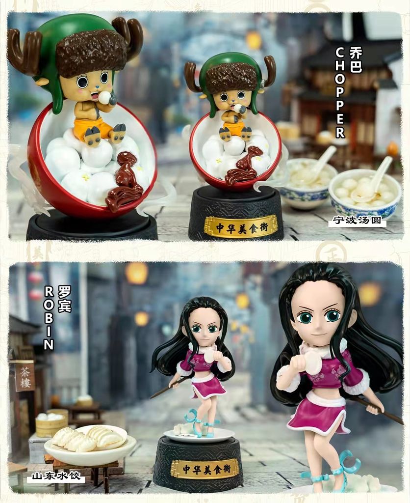 Mô hình đồ chơi Blind box One Piece Chinese Food Street Series WINMAIN
