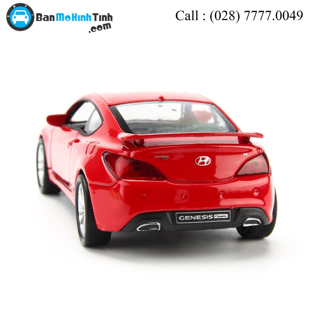 Mô hình xe Hyundai Genesis Coupe Red (2009) 1:36 Welly