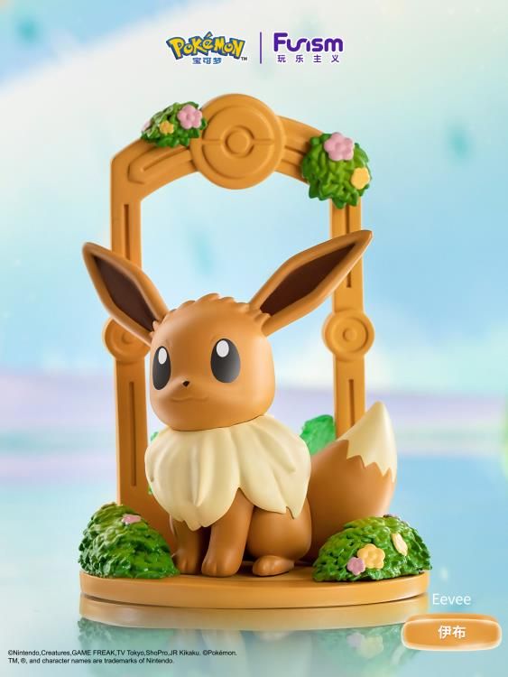  Mô hình đồ chơi Blind box Pokemon Lets Go Eevee FUNISM 