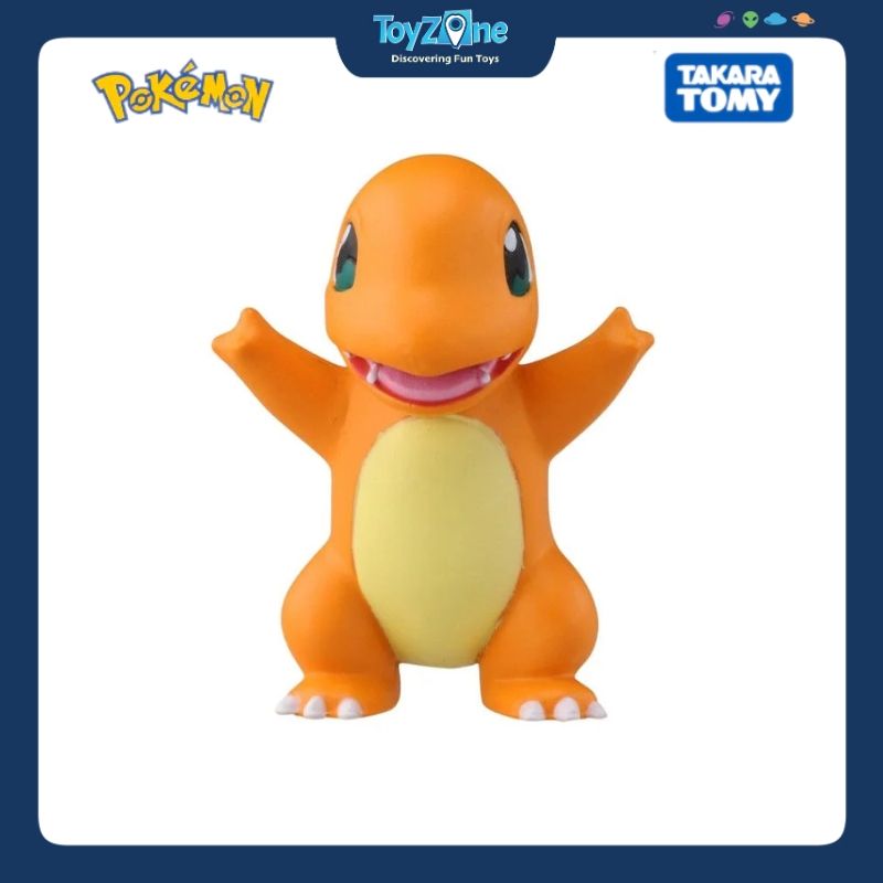 Mô hình Pokemon Hitokage ( Charmander ) Takara Tomy MS-12