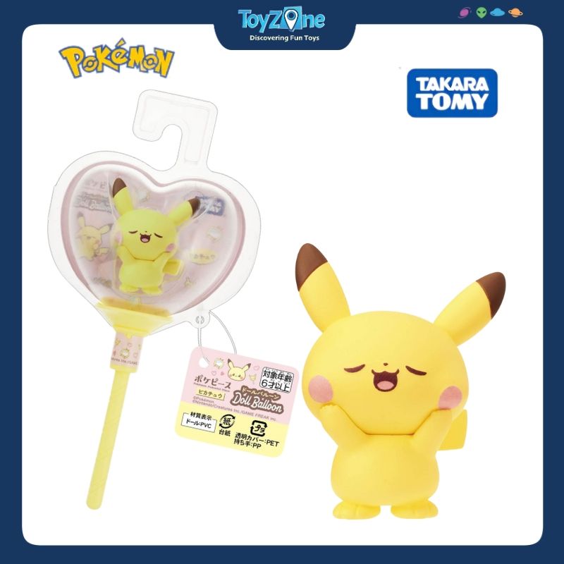 Mô hình Pokemon Pokepeace Doll Balloon Pikachu TAKARA TOMY