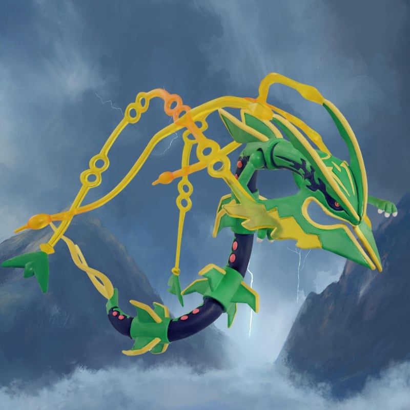Mô hình Pokemon Rayquaza Mega Takara Tomy