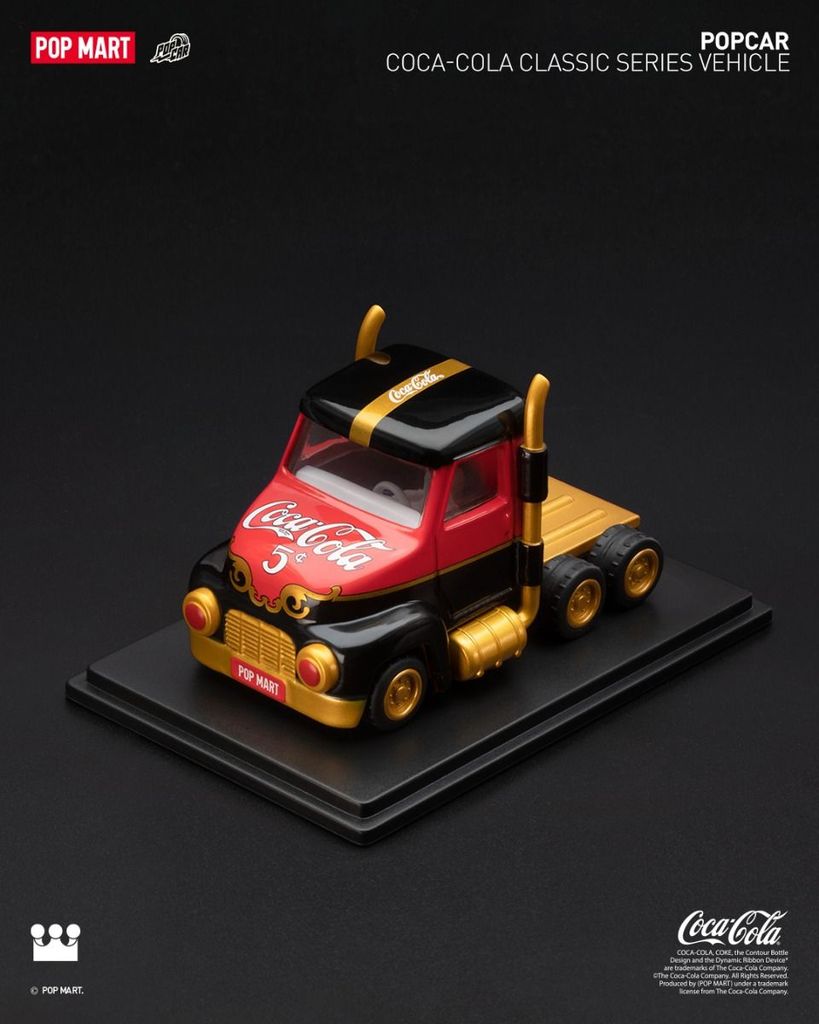 Mô hình đồ chơi Blind box Popcar CocaCola Classic Vehicles POP MART