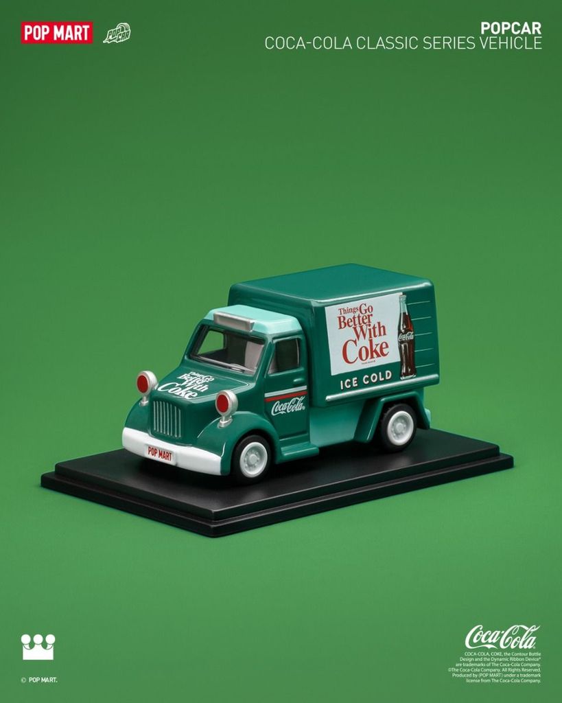 Mô hình đồ chơi Blind box Popcar CocaCola Classic Vehicles POP MART