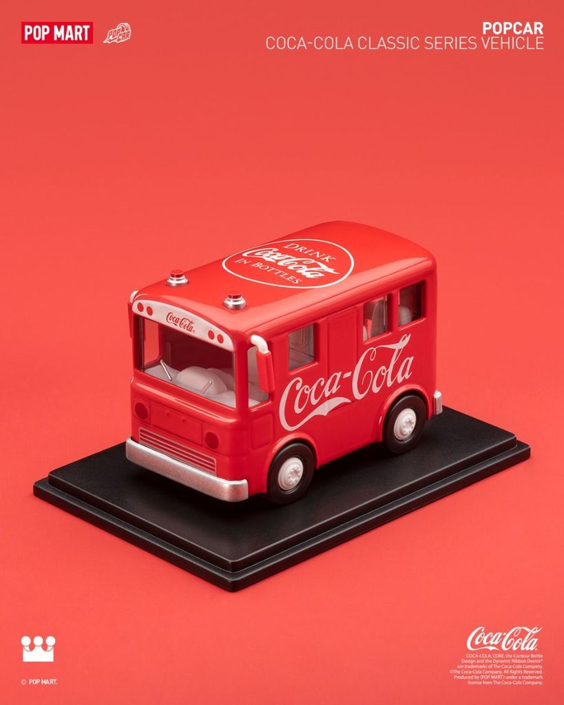 Mô hình đồ chơi Blind box Popcar CocaCola Classic Vehicles POP MART