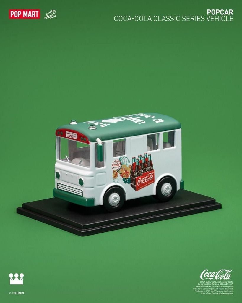 Mô hình đồ chơi Blind box Popcar CocaCola Classic Vehicles POP MART