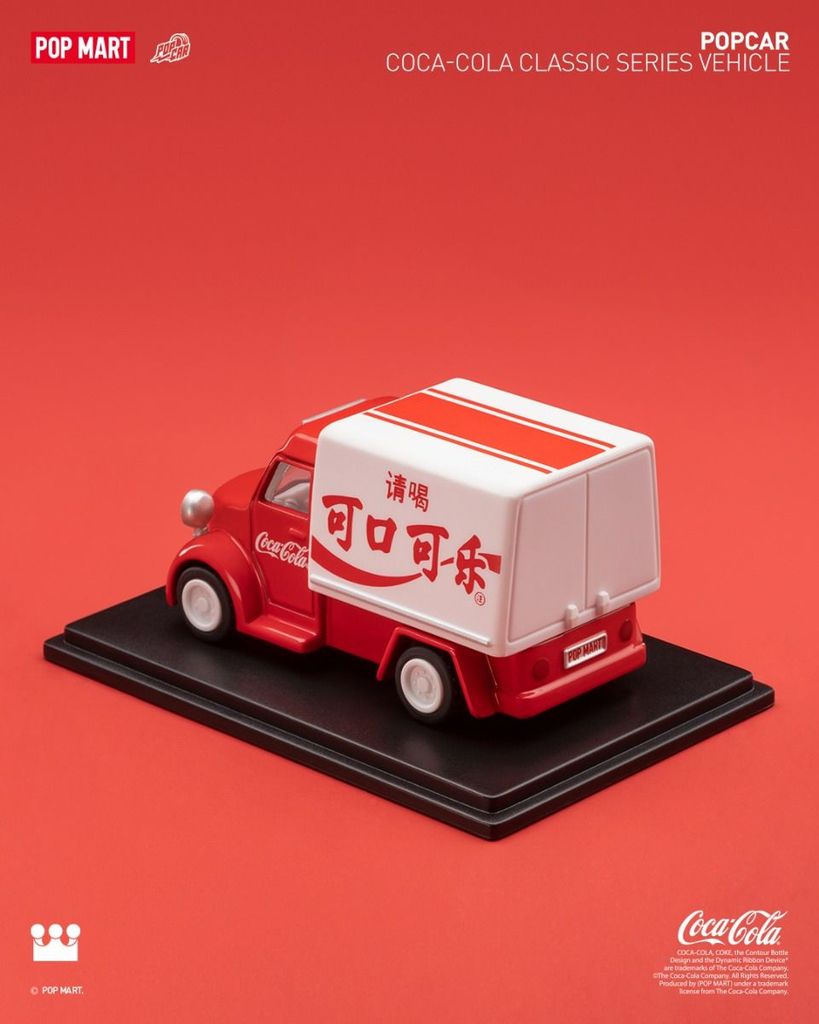 Mô hình đồ chơi Blind box Popcar CocaCola Classic Vehicles POP MART
