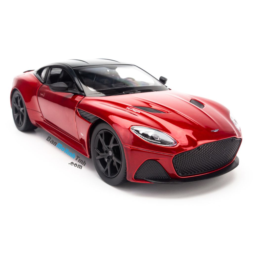 Mô hình siêu xe Aston Martin DBS Superleggera Red 1:24 Welly giá rẻ (12)