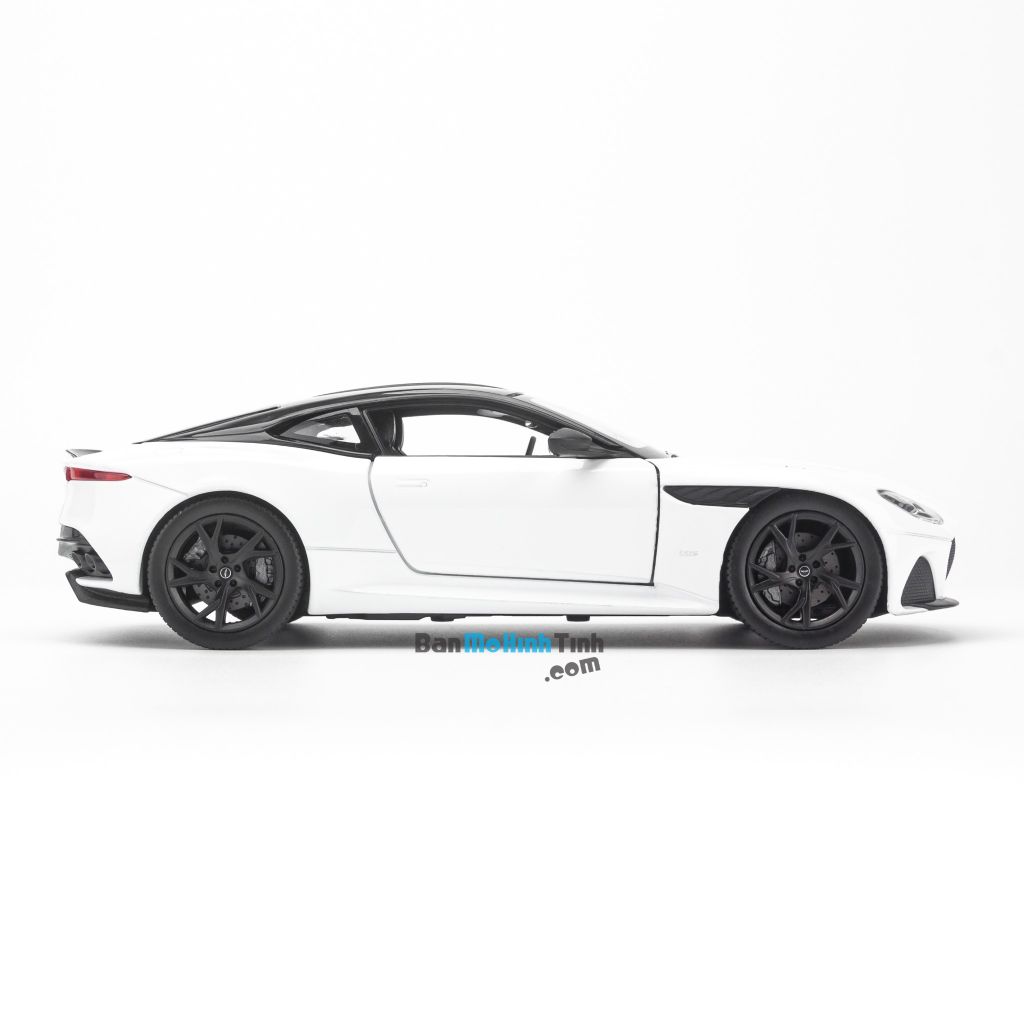 Mô hình siêu xe Aston Martin DBS Superleggera White 1:24 Welly giá rẻ (2)