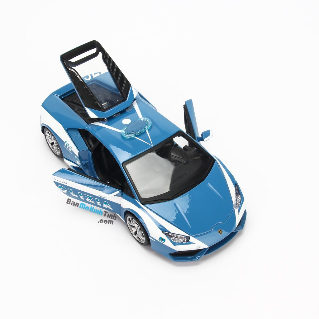 Mô hình xe Lamborghini Huracan Polizia - Police Blue 1:24 Maisto