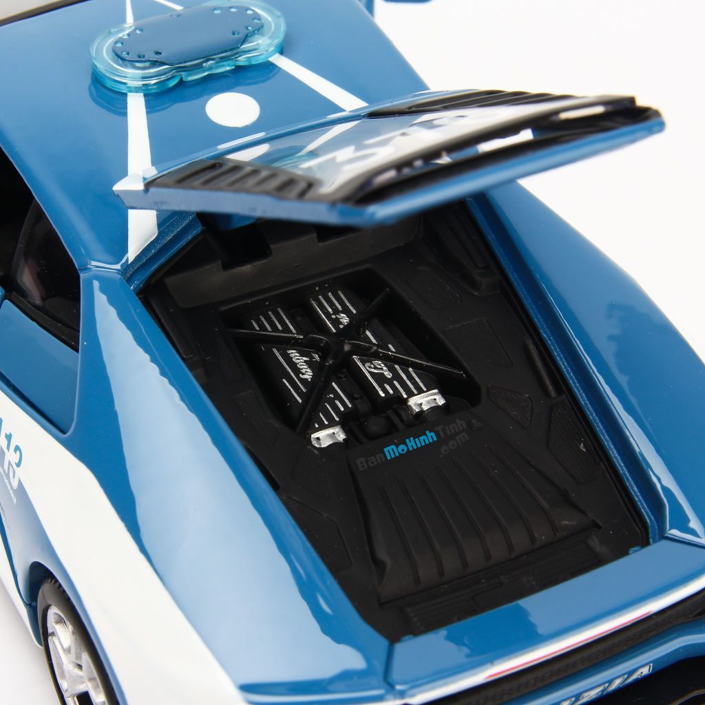 Mô hình xe Lamborghini Huracan Polizia - Police Blue 1:24 Maisto
