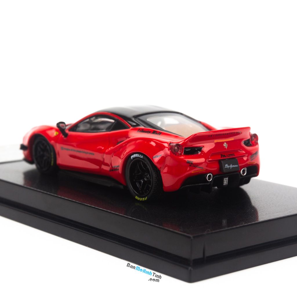  Mô hình xe Ferrari 488 GTB Liberty Walks 1:64 CM-Model 