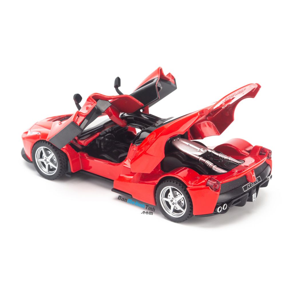 Mô hình xe Ferrari LaFerrari 1:32 Doublehorse Red (6)