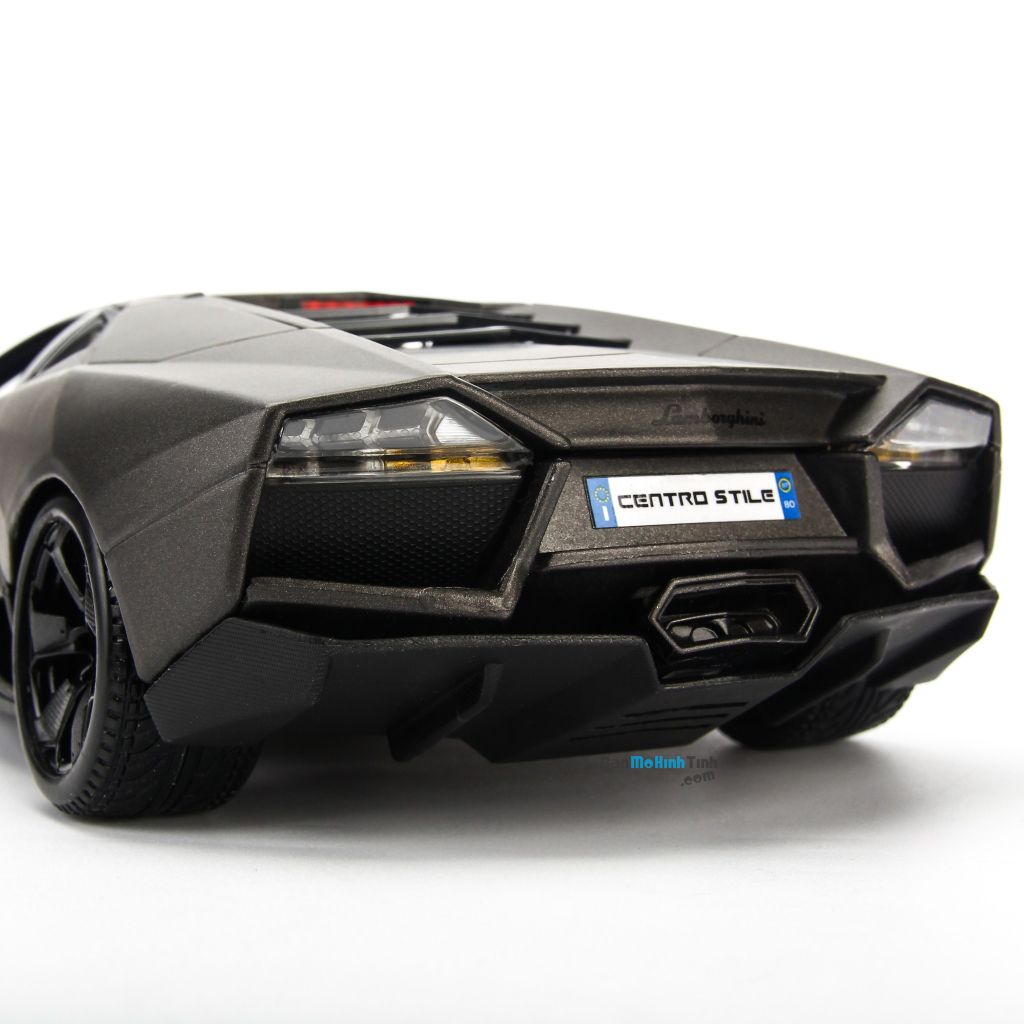 Mô hình xe Lamborghini Reventon 1:18 Bburago Matte Grey - MH18-11029