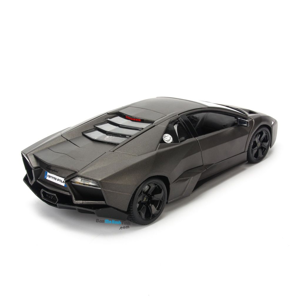 Mô hình xe Lamborghini Reventon 1:18 Bburago Matte Grey - MH18-11029