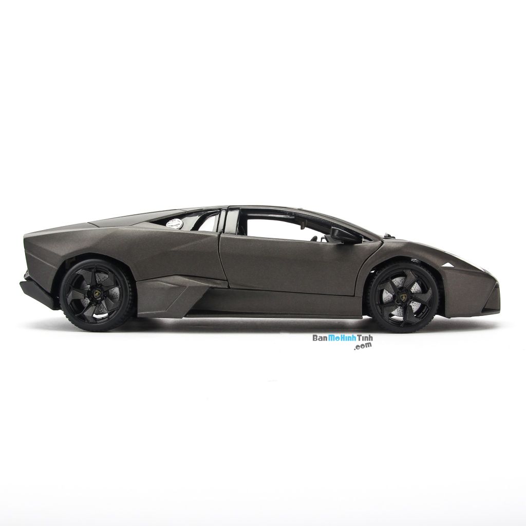 Mô hình xe Lamborghini Reventon 1:18 Bburago Matte Grey - MH18-11029
