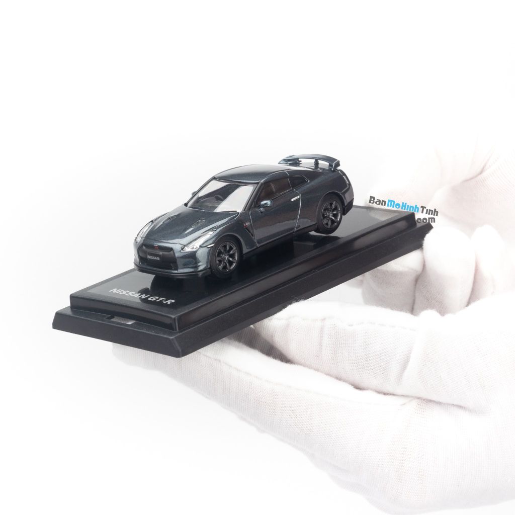 Mô hình xe Nissan GTR 1:64 Dealer Grey giá rẻ (5)