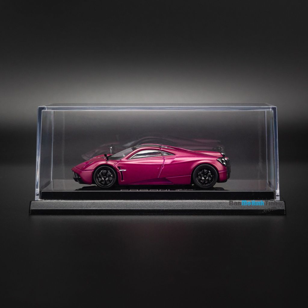 Mô hình siêu xe Pagani Huayra 1:64 Dealer Matte Purple (5)