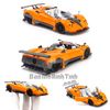 Mô hình siêu xe Pagani Zonda 1:36 Jackiekim Orange (3)