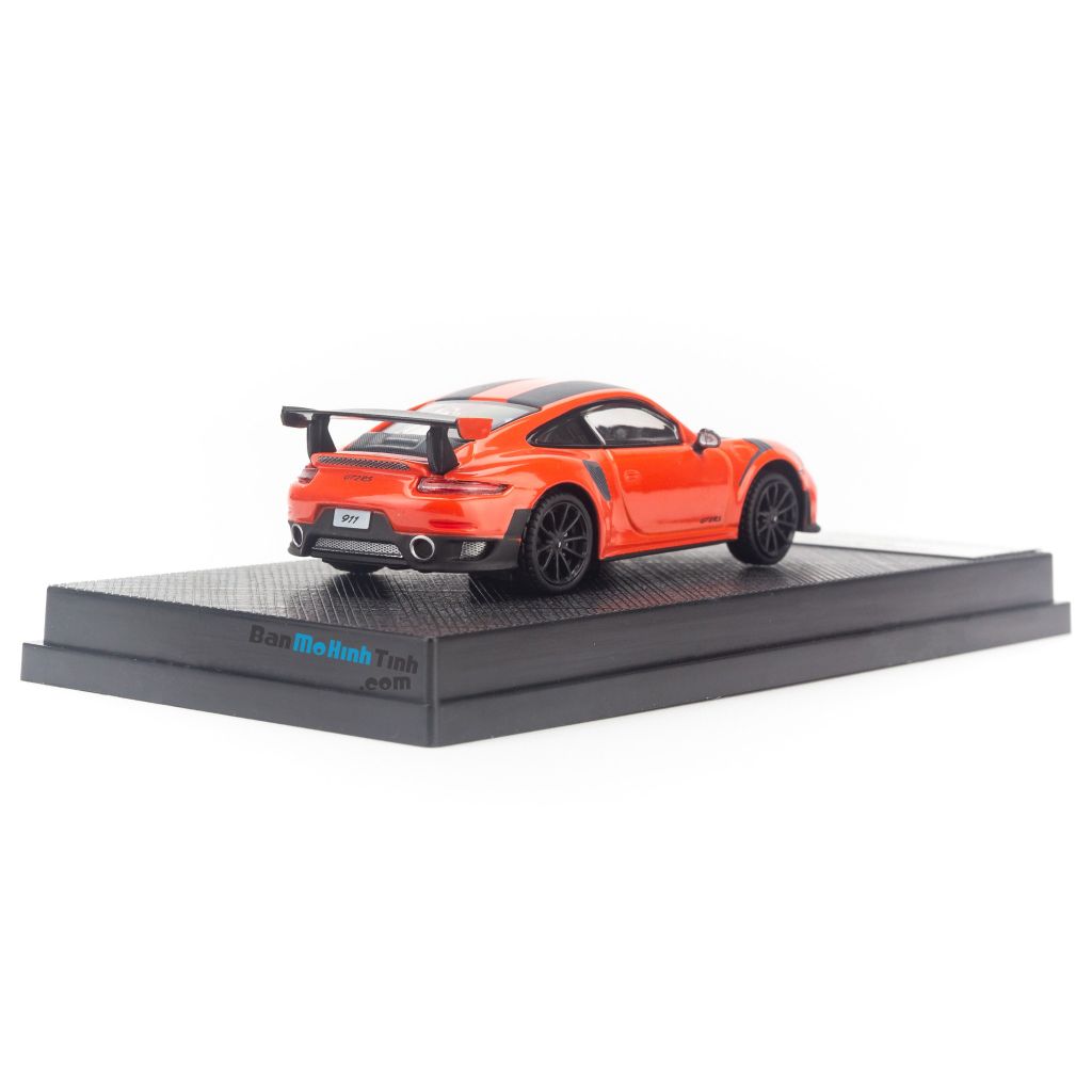 Mô hình xe Porsche 911 GT2 RS 1:64 Dealer Limited Edition Orange giá rẻ (2)