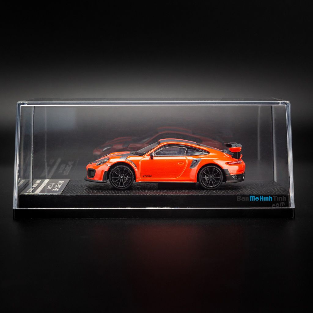 Mô hình xe Porsche 911 GT2 RS 1:64 Dealer Limited Edition Orange giá rẻ (5)