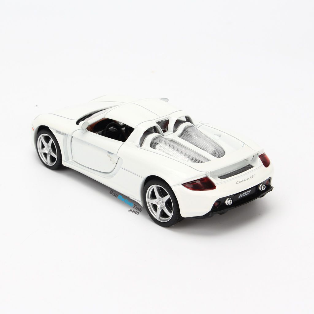Mô hình siêuxe Porsche Carrera GT 1:32 UNI White (2)