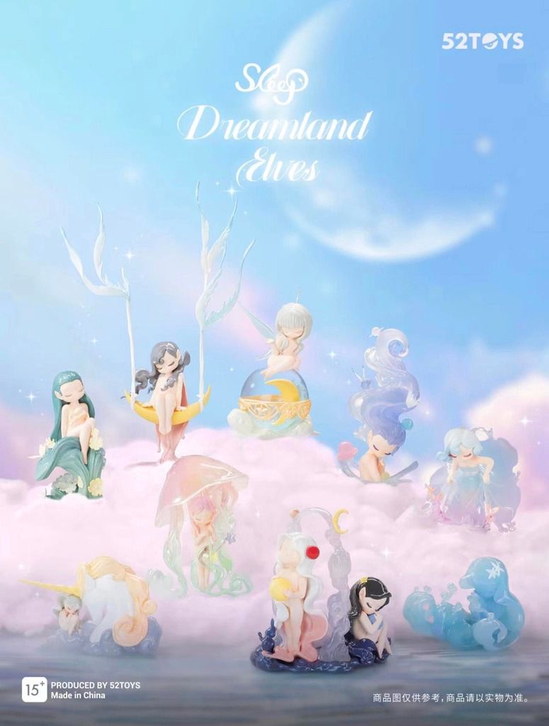 Mô hình đồ chơi Blind box Sleep Fairy Dreamland Elves - 52TOYS