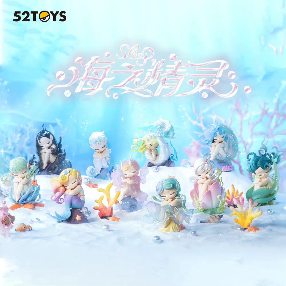 Mô hình đồ chơi Blind box Sleep Fairy Sea Elves Series 52TOYS