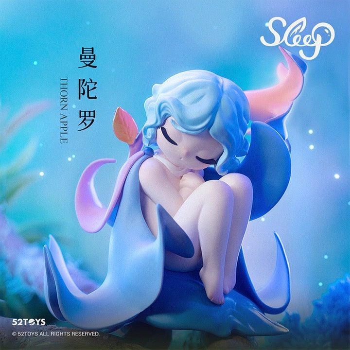 Mô hình đồ chơi Blind box Sleep Fairy Flower Elves Series 52TOYS