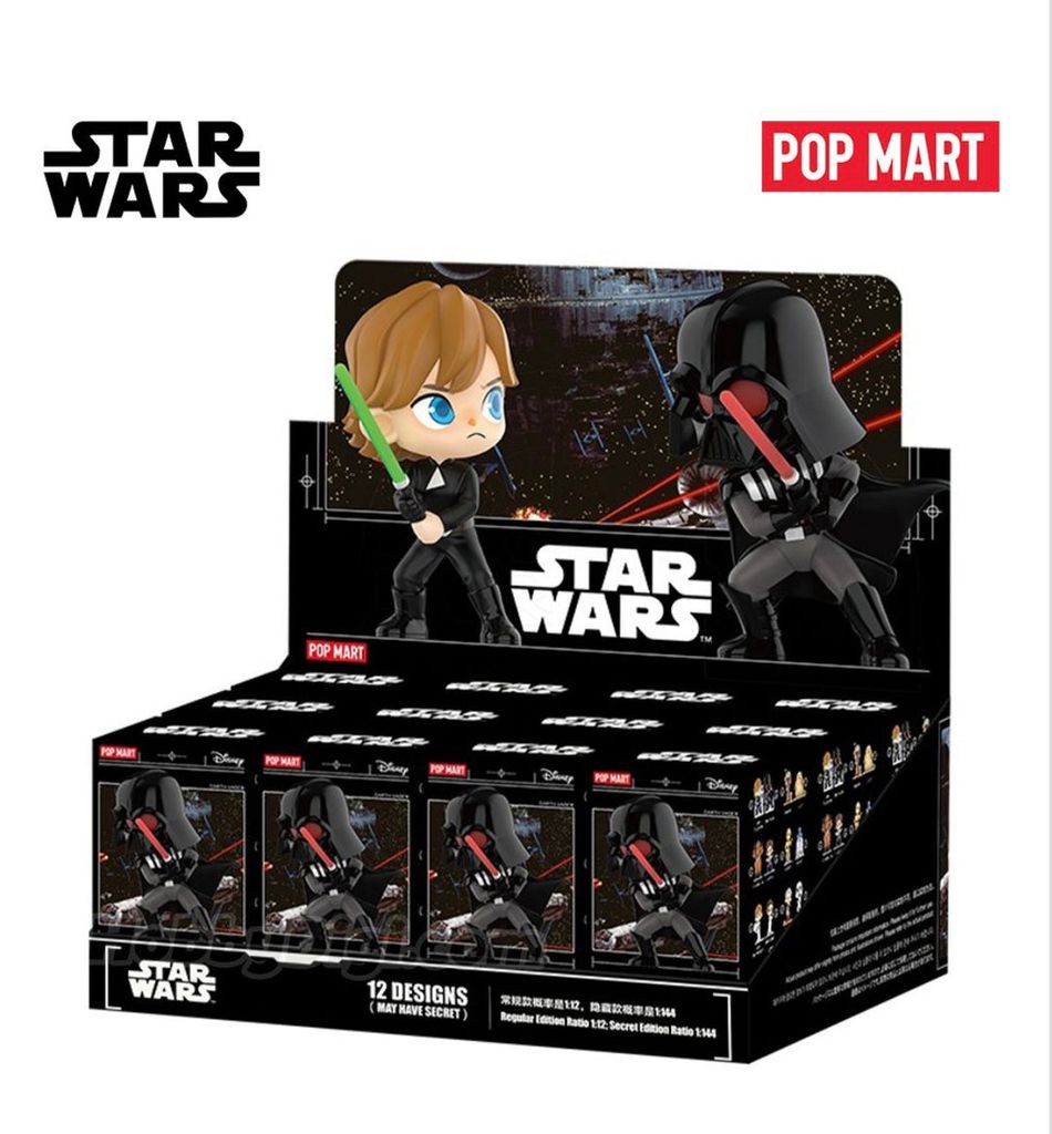  Mô hình đồ chơi Blind box Star Wars Series ( Cuộc Chiến Giữa Các Vì Sao ) POP MART 
