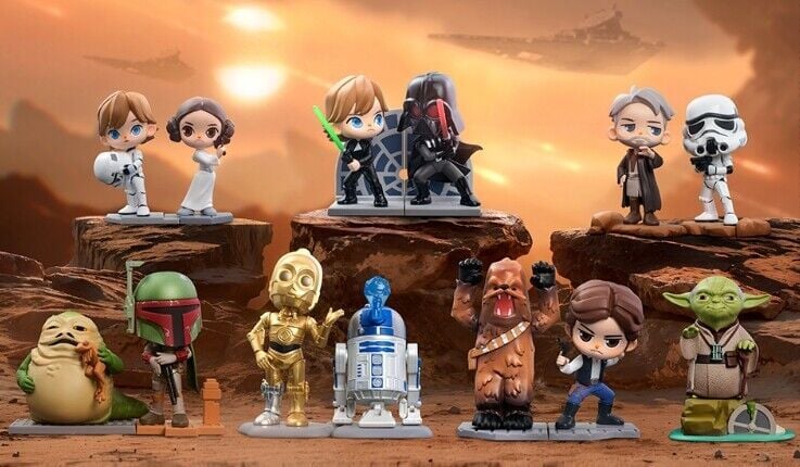 Mô hình đồ chơi Blind box Star Wars Series ( Cuộc Chiến Giữa Các Vì Sao ) POP MART