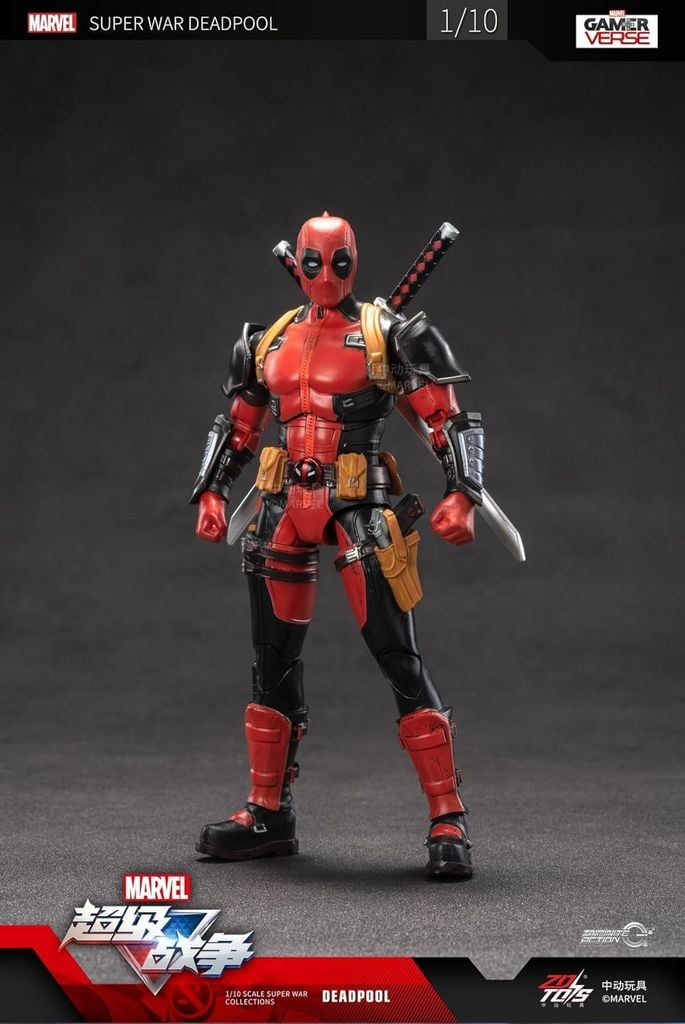 Mô hình Super War Deadpool 1:10 ZDToys