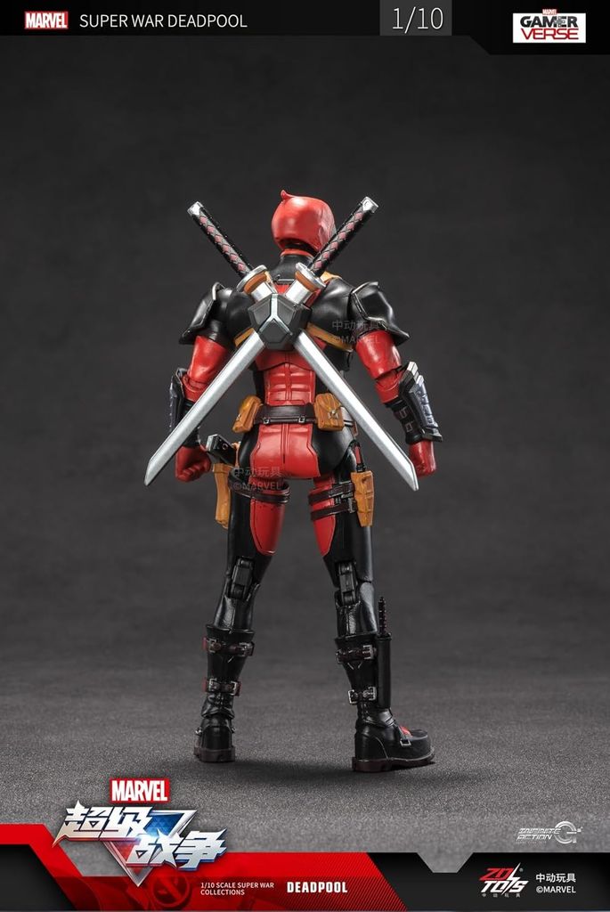  Mô hình Super War Deadpool 1:10 ZDToys 