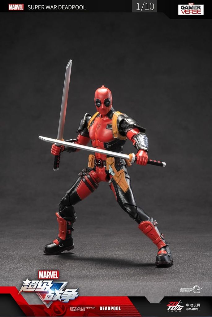  Mô hình Super War Deadpool 1:10 ZDToys 