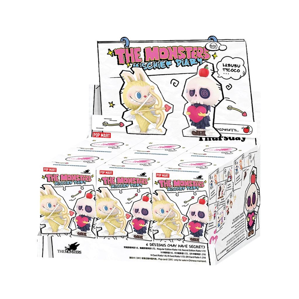 Mô hình đồ chơi Blind box The Monsters Mischief Diary POP MART