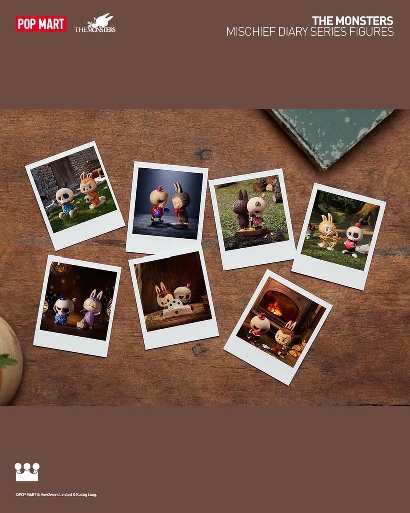 Mô hình đồ chơi Blind box The Monsters Mischief Diary POP MART